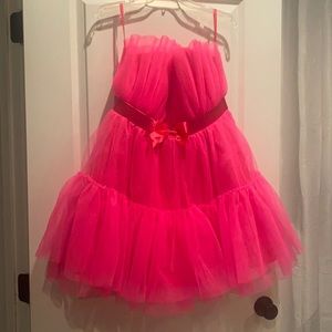 Hot pink dress. Wore once